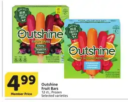 Vons Outshine Fruit Bars offer