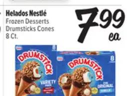 El Super Fresh Nestlé Frozen Desserts Drumsticks Cones offer