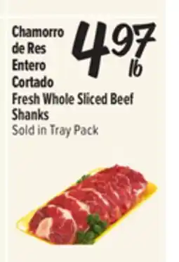 El Super Fresh Fresh Whole Sliced Beef Shanks offer