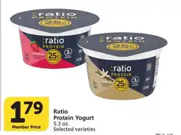 Vons Ratio Protein Yogurt offer