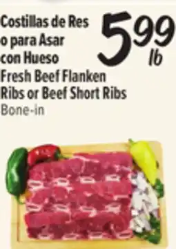 El Super Fresh Fresh Beef Flanken Ribs or Beef Short Ribs offer
