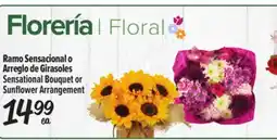 El Super Fresh Sensational Bouquet or Sunflower Arrangement offer