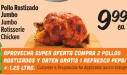 El Super Fresh Jumbo Rotisserie Chicken offer