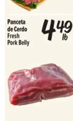 El Super Fresh Fresh Pork Belly offer