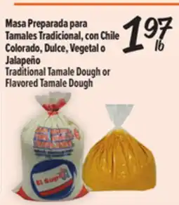 El Super Fresh Traditional Tamale Dough or Flavored Tamale Dough offer