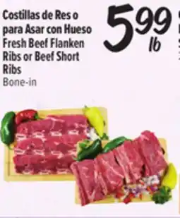 El Super Fresh Fresh Beef Flanken Ribs or Beef Short Ribs offer