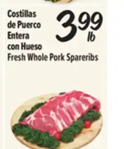 El Super Fresh Fresh Whole Pork Spareribs offer