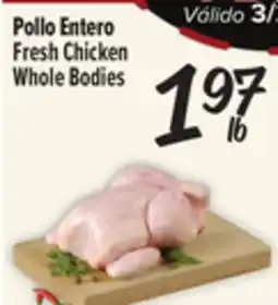 El Super Fresh Fresh Chicken Whole Bodies offer