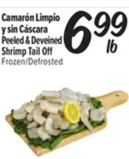 El Super Fresh Peeled & Deveined Shrimp Tail Off offer