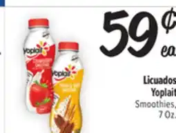 El Super Fresh Yoplait Smoothies offer