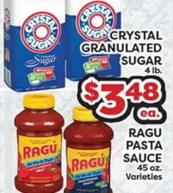 Torres Supermercado RAGÚ PASTA SAUCE offer