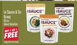Jewel-Osco Le Sauce & Co Gravy offer