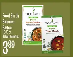 Jewel-Osco Food Earth Simmer Sauce offer