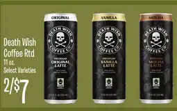 Jewel-Osco Death Wish Coffee Rtd offer