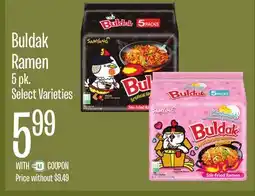 Jewel-Osco Buldak Ramen offer
