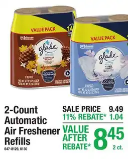 Menards 2-Count Automatic Air Freshener Refills offer