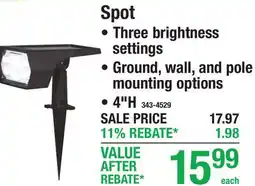 Menards Spot SPOT LIGHTS offer