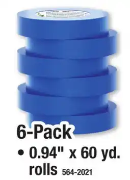 Menards FrogTape 6-Pack Painter's Tape offer