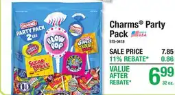 Menards Charms Party Pack offer