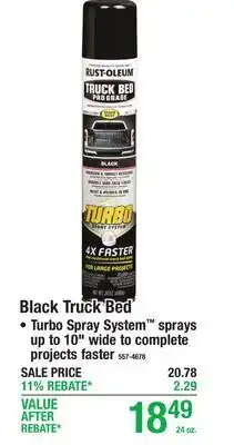 Menards Black Truck Bed offer