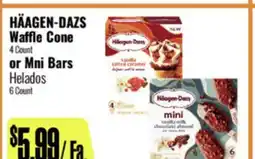 R Ranch Markets HÄAGEN-DAZS Waffle Cone or Mini Bars offer