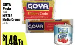 R Ranch Markets GOYA Pasta NESTLE Media Crema offer