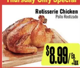 R Ranch Markets Rotisserie Chicken offer