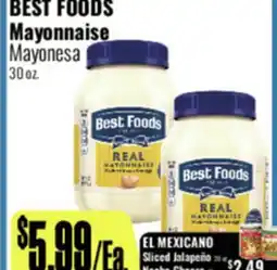 R Ranch Markets BEST FOODS Mayonnaise offer