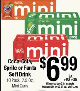 Big Saver Foods Coca-Cola, Sprite or Fanta Soft Drink offer