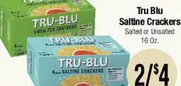 Big Saver Foods Tru Blu Saltine Crackers offer