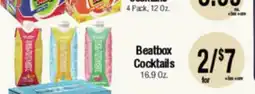 Big Saver Foods Beatbox Cocktails offer