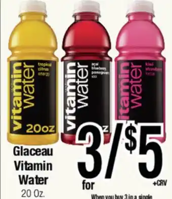 Big Saver Foods Glaceau Vitamin Water offer