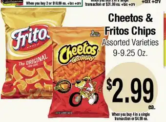Big Saver Foods Cheetos & Fritos Chips offer