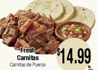 Big Saver Foods Fresh Carnitas offer