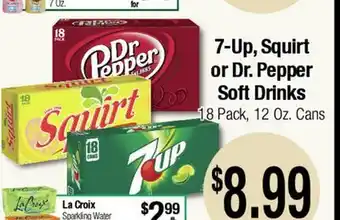 Big Saver Foods 7-Up, Squirt or Dr. Pepper Soft Drinks offer