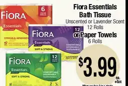 Big Saver Foods Flora Essentials Bath Tissue offer