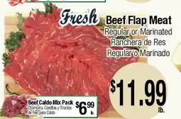 Big Saver Foods Beef Flap Meat offer