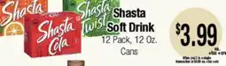 Big Saver Foods Shasta Soft Drink offer