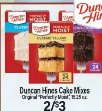 Angelo Caputo's Fresh Market Duncan Hines Cake Mixes offer