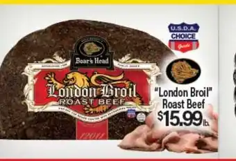 Angelo Caputo's Fresh Market London Broil Roast Beef offer
