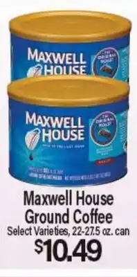Angelo Caputo's Fresh Market Maxwell House Ground Coffee offer