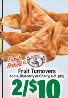 Angelo Caputo's Fresh Market Fruit Turnovers offer
