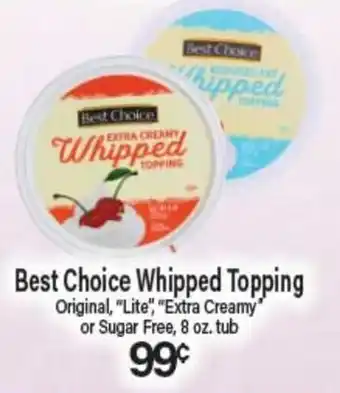 Angelo Caputo's Fresh Market Best Choice Whipped Topping offer