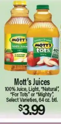 Angelo Caputo's Fresh Market Mott's Juices offer