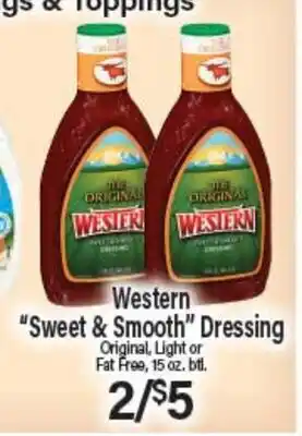 Angelo Caputo's Fresh Market Western Sweet & Smooth Dressing offer