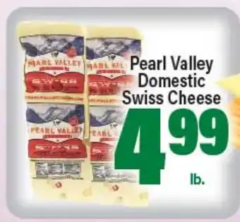 Angelo Caputo's Fresh Market Pearl Valley Domestic Swiss Cheese offer