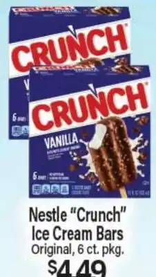 Angelo Caputo's Fresh Market Nestle Crunch Ice Cream Bars offer