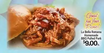 Angelo Caputo's Fresh Market La Bella Romana Homemade BBQ Pulled Pork offer