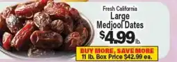 Angelo Caputo's Fresh Market Fresh California Large Medjool Dates offer
