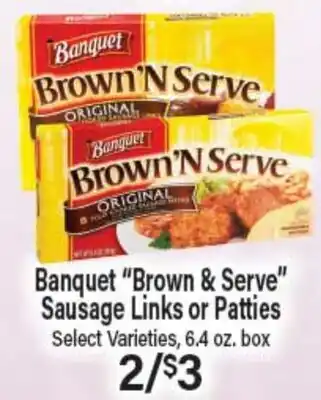 Angelo Caputo's Fresh Market Banquet Brown & Serve Sausage Links or Patties offer